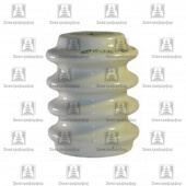 Изолятор ИОР-10-3,75 II УХЛ2 (2 отв. М8/1 отв. М12) (ТехКерамика)